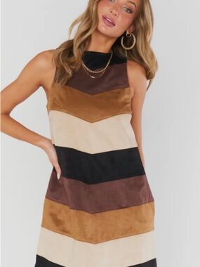Show Me Your MuMu | Dresses | New Show Me Your Mumu Mia Midi Dress Brown  Gingham | Poshmark